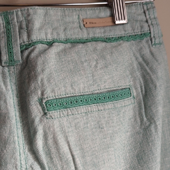 NWT Pilcro Light Green Wide Leg Pants Size 2/26 - Picture 4 of 9